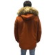 PARKA GIUBBOTTO UOMO SEA BARRIER HOOD 8 TASCHE CAPPUCCIO REMOVIBILE retro