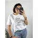 T-SHIRT COTONE &quot;NEED MONEY FOR CHANEL&quot;