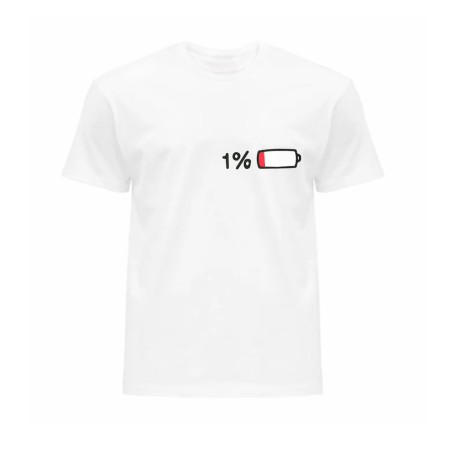 T-SHIRT COTONE "1%"