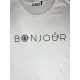 T-SHIRT COTONE &quot;BONJOUR&quot;