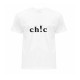 T-SHIRT COTONE &quot;CHIC&quot;