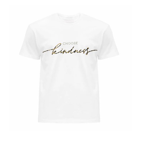 T-SHIRT COTONE "CHOOSE KINDNESS"