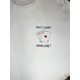 T-SHIRT COTONE LOVE S A GAME WANNA PLAY