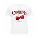 T-SHIRT COTONE &quot;CHERRIES&quot;