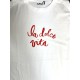 T-SHIRT COTONE &quot;LA DOLCE VITA&quot;