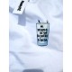 T-SHIRT COTONE &quot;MI PERDO IN UN BICCHIERE D&#039;ANSIA&quot;