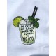 T-SHIRT COTONE &quot;IN CASO LA GENTE MENTA, FATTI UN MOJITO&quot;