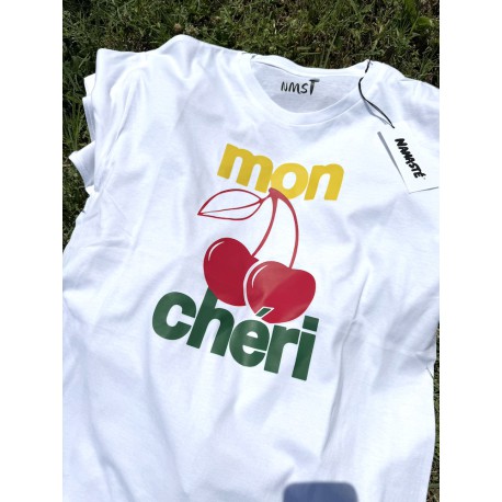 T-SHIRT COTONE "MON CHERI"