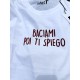 T-SHIRT COTONE &quot;BACIAMI POI TI SPIEGO&quot;