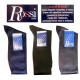 6 PAIA CALZE UOMO LUNGHE FILO DI SCOZIA NERO BLU ANTRACITE ROSSI - 490