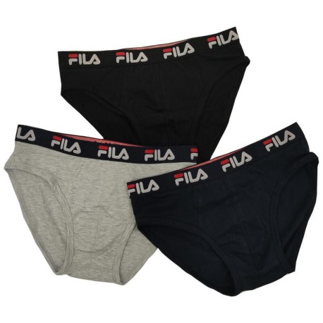 3 Pezzi SLIP UOMO COTONE FILA FU5233