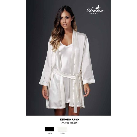 VESTAGLIA KIMONO DONNA ANDRA BASIC LINE 862