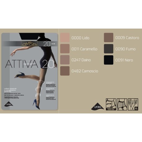 10 PEZZI COLLANT DONNA ATTIVA 20 RIPOSANTE OMSA - 268