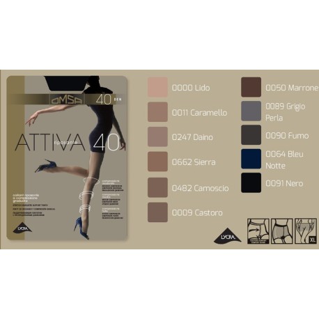 10 PEZZI COLLANT RIPOSANTE ATTIVA 40 OMSA