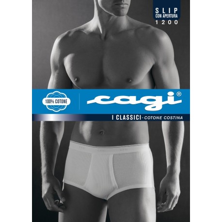 SLIP UOMO CON APERTURA COSTINA 1200 CAGI 