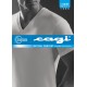 T-SHIRT UOMO SCOLLO A V 1305 CAGI