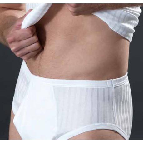 CONFEZIONE 6 PEZZI SLIP UOMO APERTO FILO DI SCOZIA 281 GI.CI.PI.