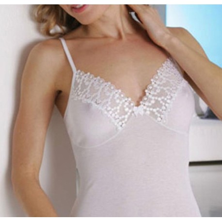 TOP DONNA SPALLINA FILO DI SCOZIA 520-SS GICIPI