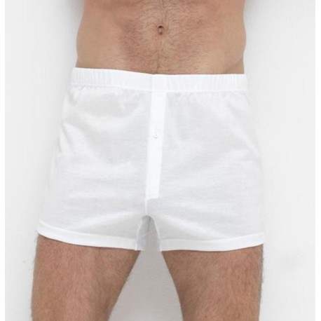 BOXER UOMO APERTO CON BOTTONE JERSEY FILO DI SCOZIA 261 GI.CI.PI.