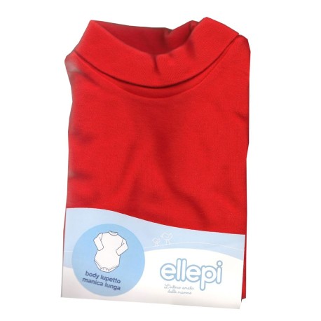 6 PEZZI BODY BABY LUPETTO MANICA LUNGA AF2800 ELLEPI