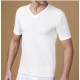 3 PEZZI T-SHIRT UOMO SCOLLO A V LANA COTONE TV18 NOTTINGHAM
