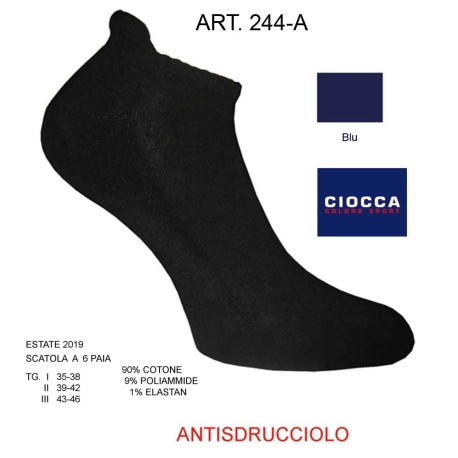 6 PAIA CALZA ANTISDRUCCIOLO 244-A CIOCCA